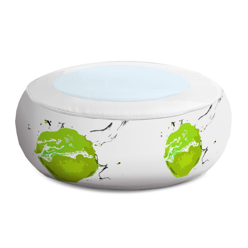 INFLAT POUF XL ovaler Sofatisch 100x85x40cm (BxTxH)
